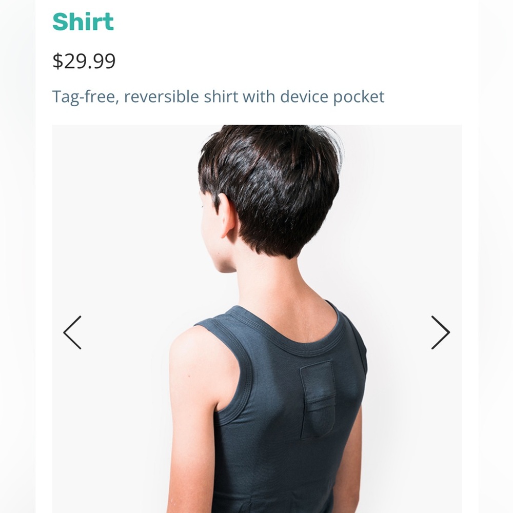 Angelsense tag free tank top with pocket adult small reusable